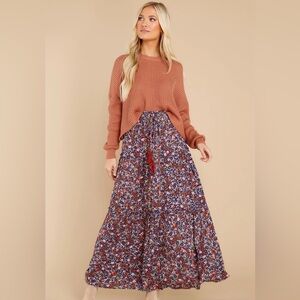 Reddress Boutique Floral Maxi Skirt